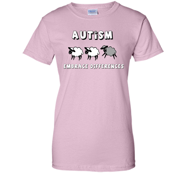 Autism Embrace Differences - Autism Awareness T-Shirt T-Shirt