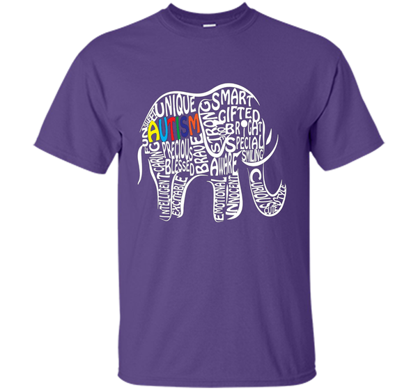 Autism Awareness Elephant T Shirt