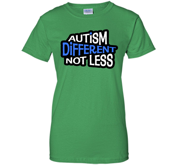 Autism Different Not Less - Autism Awareness T-Shirts T-Shirt